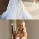 Mermaid Sweetheart Court Train Tulle Wedding Dress With Lace