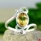 natural citrine ring, gemstone ring, all ring size, gift for her, 925 silver ring, womens ring, engagement ring, friendship ring,ETR1023