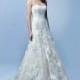 Enzoani Joy by Blue by Enzoani - Coffee  Ivory Lace  Tulle V-Back Floor Sweetheart  Strapless A-Line Wedding Dresses - Bridesmaid Dress Online Shop