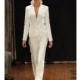 Sarah Jassir - Spring 2013 - Remy Silk Pants and Beaded Long Sleeve Jacket - Stunning Cheap Wedding Dresses