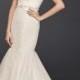 Truly Zac Posen Pleated Mermaid Wedding Dress Style ZP341677