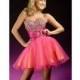 Party Time Beaded Tulle Short Party Dress for Homecoming 6616 - Brand Prom Dresses