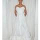 Junko Yoshioka - Fall 2014 - Alice Strapless Bellagio Organza Mermaid Wedding Dress with Sweetheart Neckline and Ruffle Details - Stunning Cheap Wedding Dresses