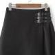 Must-have Vogue Slimming A-line High Waisted Black Mini Dress Skirt - Lafannie Fashion Shop