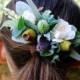 Silk flower hair comb. Roses, thistle flower, gumnuts, eucalyptus, wildflowers. Hair flowers for wedding, bridal, photoshoot, party, races