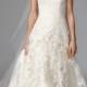 Watters Aven Lace & Organza A-Line Gown 
