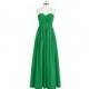 Emerald Azazie Jada - Sweetheart Chiffon Floor Length Back Zip - Simple Bridesmaid Dresses & Easy Wedding Dresses