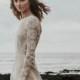 Lisa Lace Bohemian Wedding Dress 
