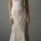 Nyra Embroidered Strapless A-Line Gown