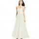 Frost Azazie Lilou - Chiffon And Lace Back Zip Floor Length Sweetheart Dress - Charming Bridesmaids Store