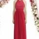 After Six 6742 Lux Chiffon over Sequin Bridesmaid Gown - Brand Prom Dresses