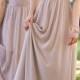 Ruffles Grey Bridesmaid Dresses Fancy Long Straps Sleeveless Zipper Dresses WF02G58-840