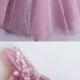 Lilac Prom Dresses, Short Party Dresses, 2017 Homecoming Dress Off-the-shoulder Lace-up Short Prom Dress Party Dress WF02G40-165