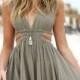 Engrossing Grey Homecoming Dresses, Short Prom Dresses, Sleeveless Prom Dresses, Pleated Homecoming Dresses, Mini Prom Dresses WF01G46-393