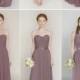 Purple Bridesmaid Dresses On Sale