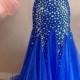 Sweetheart Prom Dress, Rhinestones Evening Dress, Mermaid Prom Dress, Long Prom Dress/Evening Dress MK599