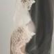 Mantilla lace wedding veil, Mantilla Wedding Veil, Mantilla bridal veil, Spanish veil, Mantilla veil