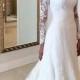 Cheap Ivory Vintage Long Sleeves Wedding Dresses,Off Shoulder Bridal Gown, PW123