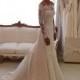 New Elegant Lace Wedding Dresses White Ivory Off The Shoulder Garden Bride Gown