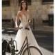 Liz Martinez 2018 Sweet Ivory Sweep Train Sleeveless Outdoor Spaghetti Straps Aline Lace Beading Spring Wedding Dress - Bridesmaid Dress Online Shop