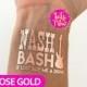 Rose Gold Bachelorette Country Bride Tattoos, Rose Gold Country Themed Party Favor Tattoos, Rose Gold Nash Bash Party Tattoos, Nashville