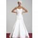 Junko Yoshioka FW14 Dress 1 - A-Line Fall 2014 Junko Yoshioka Sweetheart Full Length White - Rolierosie One Wedding Store