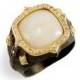 Armenta Old World Cushion Opal Ring 