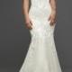 Matthew Christopher Claire Strapless Sweetheart Trumpet Gown 