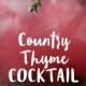 Country Thyme