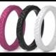 Silicone Stackable Ring For Women-3 Rings Set- Thin Wedding rubber bands