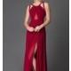 Abbie Vonn Open Back Prom Dress - Brand Prom Dresses
