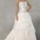 Style 1600414 by LQ Designs - Silver  Ivory  White Tulle Floor Straight  Strapless A-Line Wedding Dresses - Bridesmaid Dress Online Shop