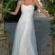 Glamorous Tulle & Lace Sweetheart Neckline Natural Waistline A-line Wedding Dress With Beaded Lace Appliques - overpinks.com