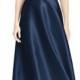 Alfred Sung Sleeveless Sateen Gown 