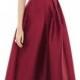 Alfred Sung Strapless Sateen Gown 