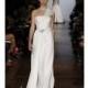 Austin Scarlett - Fall 2013 - Ivy One-Shoulder Silk Chiffon Sheath Wedding Dress with a Draped Bodice - Stunning Cheap Wedding Dresses
