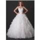 Glamorous Organza Satin Sweetheart Neckline Ball Gown Wedding Dress - overpinks.com