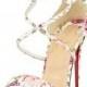 Christian Louboutin Choca Floral Snake Red Sole Sandal