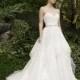 Casablanca Bridal Rosette 2264 Strapless Soft Netting Ball Gown Wedding Dress - Crazy Sale Bridal Dresses
