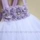 Lavender Flower Girl Dress, Tutu Dress
