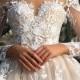 Lace Sleeves Wedding Dresses (58)