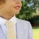 Boys Christian Religious Necktie - Cream with Cross & Fish, Cotton Neck Tie, infant baptism necktie, child first communion tie, confirmation