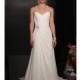 Maggie Sottero - Spring 2013 - Sonora Draped Chiffon Sheath Wedding Dress with Sweetheart Neckline and Beaded Straps - Stunning Cheap Wedding Dresses