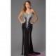 JO-JVN-JVN98007 - Floor Length Jewel Embellished JVN by Jovani Dress - Bonny Evening Dresses Online 