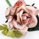 Rose Music Sheet Rose - Grooms Buttonhole - Boutonniere
