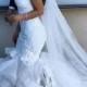 Hot Sale Sleeveless White Wedding Dresses Absorbing Long Mermaid/Trumpet Beaded/Beading Zipper Dresses WF02G59-833
