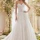 Voyage by Mori Lee 6834 Strapless Lace A-Line Wedding Dress - Crazy Sale Bridal Dresses