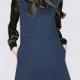 Attractive Split Front Bow Slimming 9/10 Sleeves Pencil Skirt Dress - Bonny YZOZO Boutique Store