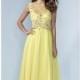 Mango Beaded Chiffon Gown by Splash by Landa Designs - Color Your Classy Wardrobe