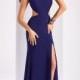 Clarisse Short Sleeve Cut Out Prom Dress 3089